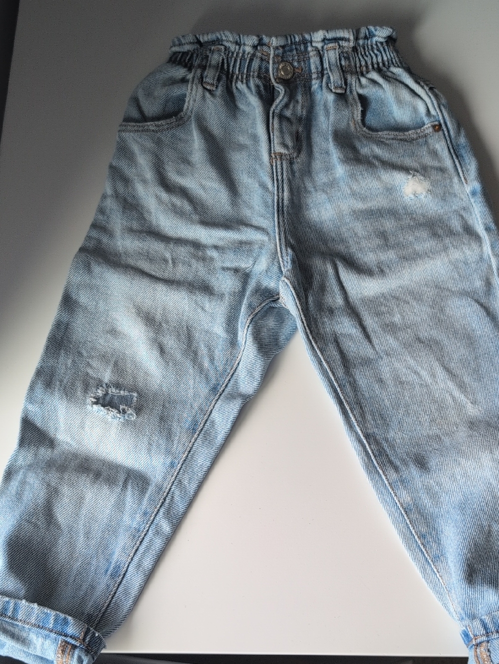 Zara Paper Bag Jeans